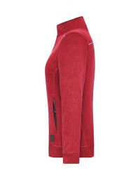 Fleece Jacke Damen Rot